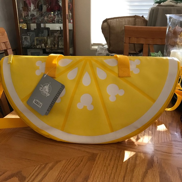 Disney Handbags - NWT Mickey Mouse Lemon Wedge Cooler Bag